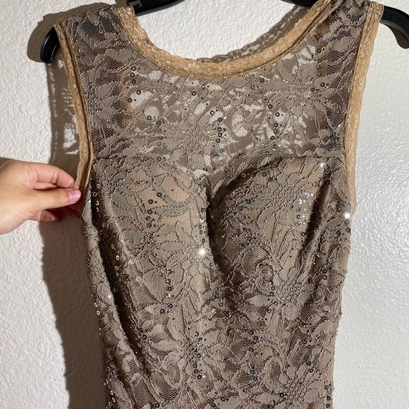 Windsor Lace Prom Dress - Picture 3 of 4